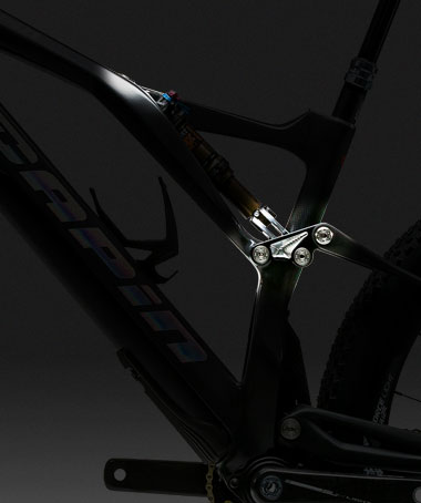 Scapin E-Bone | Boccole Igus Drylin | Collegamento ammortizzatore adattabile